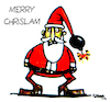 Cartoon: Santa (small) by Carma tagged christmas,terrorism