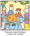 Cartoon: TP0242christmas (small) by comicexpress tagged christmas,xmas,family,meal,roast,dinner,turkey,food,child,children,kids,relatives