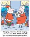 Cartoon: TP0243christmas (small) by comicexpress tagged santa,claus,north,pole,toys,sleigh,reindeer,elves,elf,helpers,presents,gifts,chimney,mrs,good,bad,list,children,kids,child,behaviour,add,naughty,nice