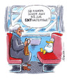 Cartoon: ENThaltestelle (small) by Hoevelercomics tagged ente,bahn,zug,bahnfahrt,öpnv