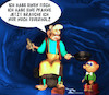 Cartoon: Pinochio (small) by Rüsselhase tagged pinochio,holz