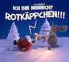 Cartoon: Rotkäppchen (small) by Rüsselhase tagged rotkäppchen,weihnachtsmann,weihnachten,wolf,cartoon,fun