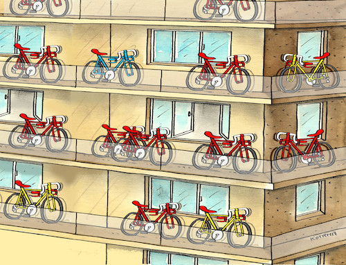 Cartoon: bicykle-hn (medium) by Lubomir Kotrha tagged tour,de,france,sagan,peter,tour,de,france,sagan,peter