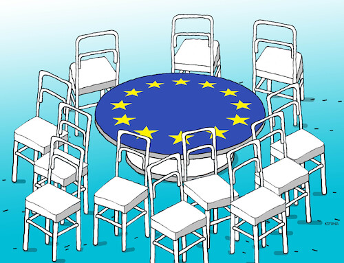 Cartoon: eustol24 (medium) by Lubomir Kotrha tagged eu,euro,elections,2024,eu,euro,elections,2024