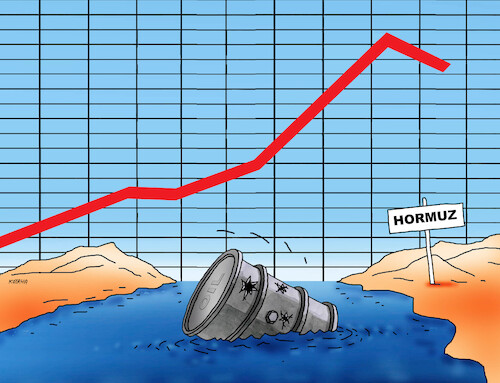 Cartoon: hormuzdol (medium) by Lubomir Kotrha tagged usa,israel,iran,war,hormuz,usa,israel,iran,war,hormuz