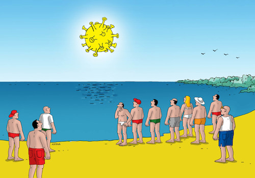 Cartoon: koromore (medium) by Lubomir Kotrha tagged coronavirus,world,money,people,pandemics