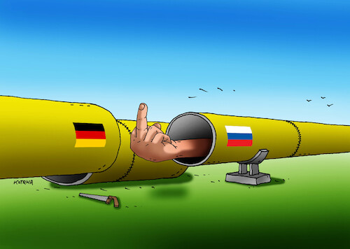 Cartoon: plnyfig (medium) by Lubomir Kotrha tagged russia,putin,gas,oil,ruble,the,war,ukraine,russia,putin,gas,oil,ruble,the,war,ukraine