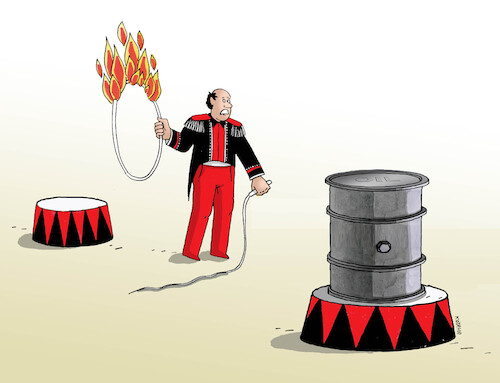 Cartoon: ropahops (medium) by Lubomir Kotrha tagged oil,petroleum,oil,petroleum