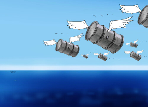 Cartoon: ropalet (medium) by Lubomir Kotrha tagged oil,petroleum,oil,petroleum