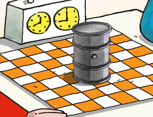 Cartoon: ropapat (medium) by Lubomir Kotrha tagged oil,petroleum,oil,petroleum