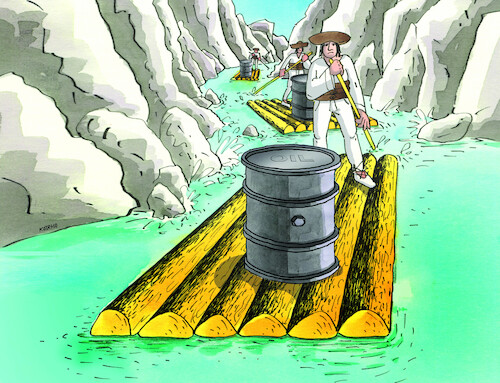 Cartoon: ropaplte (medium) by Lubomir Kotrha tagged oil,petroleum,oil,petroleum