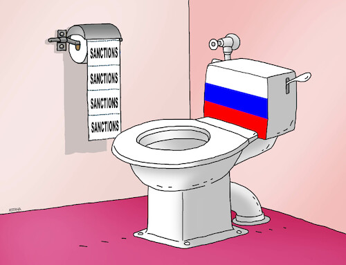 Cartoon: rusankcie (medium) by Lubomir Kotrha tagged ukraine,russia,putin,biden,usa,eu,nato,war,peace,sanction,ukraine,russia,putin,biden,usa,eu,nato,war,peace,sanction