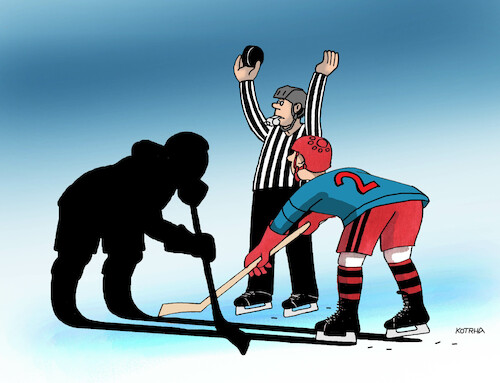 Cartoon: tienohok21 (medium) by Lubomir Kotrha tagged winter,olympic,games,2022,china,winter,olympic,games,2022,china