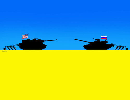Cartoon: ukraorba (medium) by Lubomir Kotrha tagged ukraine,russia,ukraine,russia