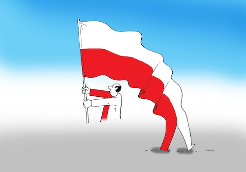 Cartoon: Poland - 13x (medium) by Lubomir Kotrha tagged poland,elections,poland,elections