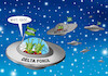 Cartoon: deltaforce (small) by Lubomir Kotrha tagged ufo,trump,usa,venezuela,maduro