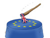 Cartoon: eubritsek (small) by Lubomir Kotrha tagged eu,summit,brexit,europa,cameron,referendum