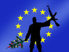 Cartoon: euchristmas (small) by Lubomir Kotrha tagged europa,germany,berlin,teror,christmas