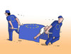 Cartoon: eusemeutam (small) by Lubomir Kotrha tagged eu,euro,libra,dollar,world,brexit