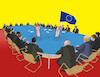 Cartoon: eutopenie (small) by Lubomir Kotrha tagged inflation,recession,euro,eu