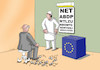 Cartoon: euvolic (small) by Lubomir Kotrha tagged eu,europe,parliamentary,election,euro,dollar,libra