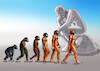 Cartoon: evolut2024 (small) by Lubomir Kotrha tagged evolution