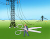 Cartoon: ficonoznice (small) by Lubomir Kotrha tagged slovakia,ukraine,oil,electricity,fico,zelensky