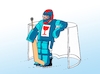 Cartoon: fragile16 (small) by Lubomir Kotrha tagged winter,olympic,games,2022,china