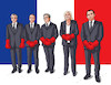 Cartoon: franceprezidents (small) by Lubomir Kotrha tagged france,president,election,europa,the,world,euro,dollar