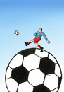 Cartoon: futduo (small) by Lubomir Kotrha tagged soccer