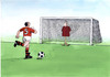 Cartoon: futfig (small) by Lubomir Kotrha tagged soccer
