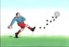 Cartoon: futpad (small) by Lubomir Kotrha tagged soccer