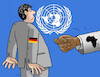 Cartoon: gerafrifig2 (small) by Lubomir Kotrha tagged germany,un,failure,not,elected