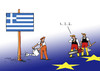 Cartoon: gree432 (small) by Lubomir Kotrha tagged greece,eu,europe,ecb,syriza,money,deutschland