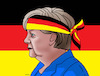 Cartoon: merkelbol (small) by Lubomir Kotrha tagged germany,angela,merkel,new,elections,europa,euro,dollar
