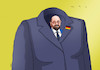 Cartoon: merkelkabat (small) by Lubomir Kotrha tagged germany,angela,merkel,martin,schulz,wahlen,elections,euro,dollar,europe,world