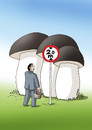 Cartoon: mushrooms 02 (small) by Lubomir Kotrha tagged mushrooms,autumn,forest,weather,food
