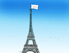 Cartoon: oh2024 (small) by Lubomir Kotrha tagged olympic,games,2024,paris,france