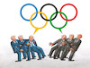 Cartoon: olymprozkol (small) by Lubomir Kotrha tagged olympic,games,2024,paris,france