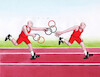 Cartoon: olymptokyo21 (small) by Lubomir Kotrha tagged olympic,games,2024,paris,france