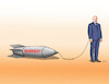 Cartoon: putbomb (small) by Lubomir Kotrha tagged putin,war,bomb