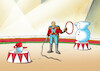Cartoon: snehocirkus (small) by Lubomir Kotrha tagged winter,frost,the,snow,snowmen