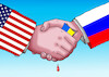 Cartoon: ukrastisk (small) by Lubomir Kotrha tagged ukraine,russia,putin,biden,usa,eu,nato,war,peace,sanction