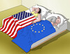 Cartoon: usaeupostel (small) by Lubomir Kotrha tagged european,union,usa