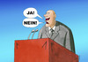 Cartoon: wahlen 14 (small) by Lubomir Kotrha tagged deutschland,wahlen