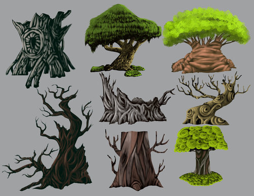 Cartoon: tree test (medium) by maucho tagged tree