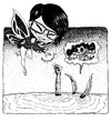 Cartoon: fairy (small) by maucho tagged fairy