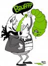 Cartoon: gusano (small) by maucho tagged cerveza