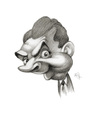 Cartoon: Mr. Bean (small) by Jano tagged caricature,bean,draw