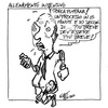Cartoon: Allenamento intensivo (small) by kurtsatiriko tagged alfano,processo,breve
